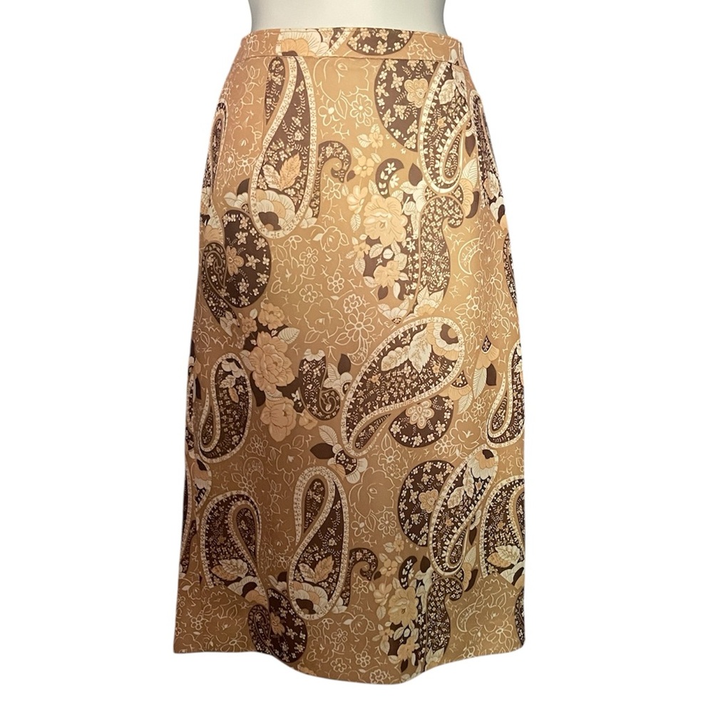 Authentic vintage 1970s paisley Daisy Jones skirt